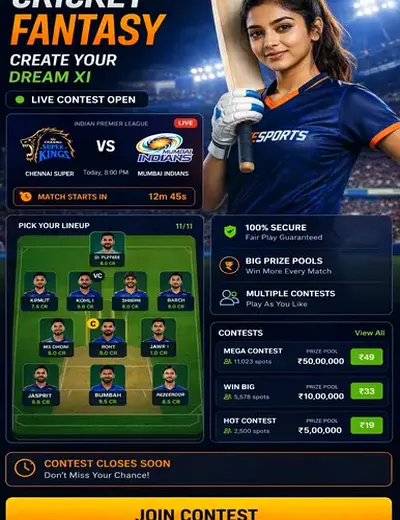 Brl77 (brl 77) fantasy cricket & matchday visual 3